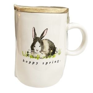 NEW Rae Dunn HOPPY SPRING Mug